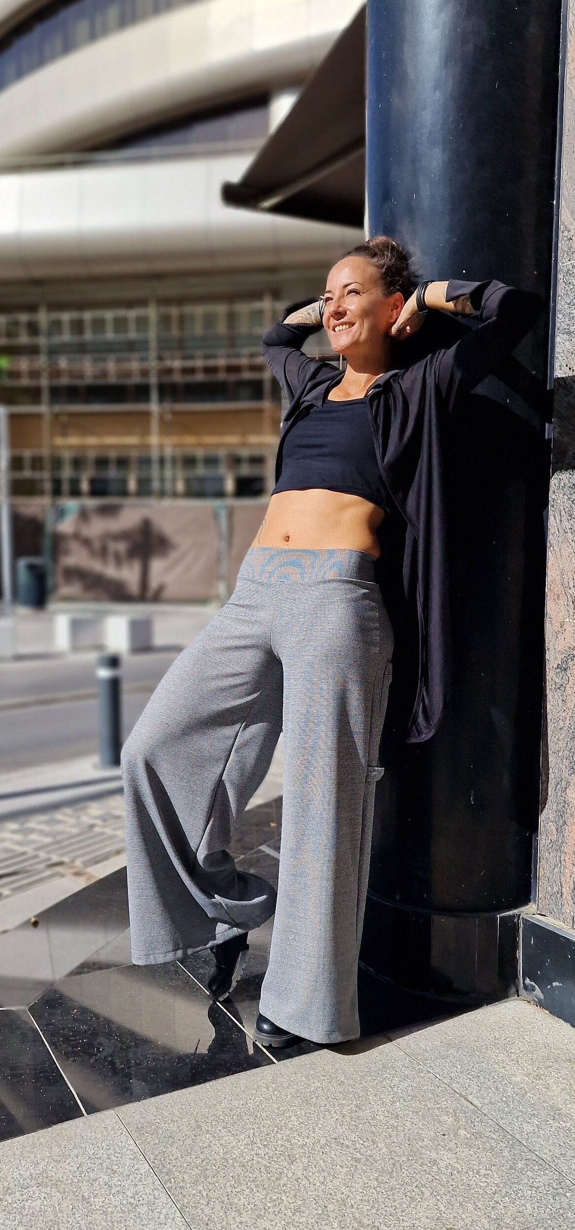 Women's Sheer Asymmetric Shirt Tunic