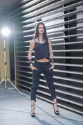 Women's Cotton Drop Crotch Cargo Pants