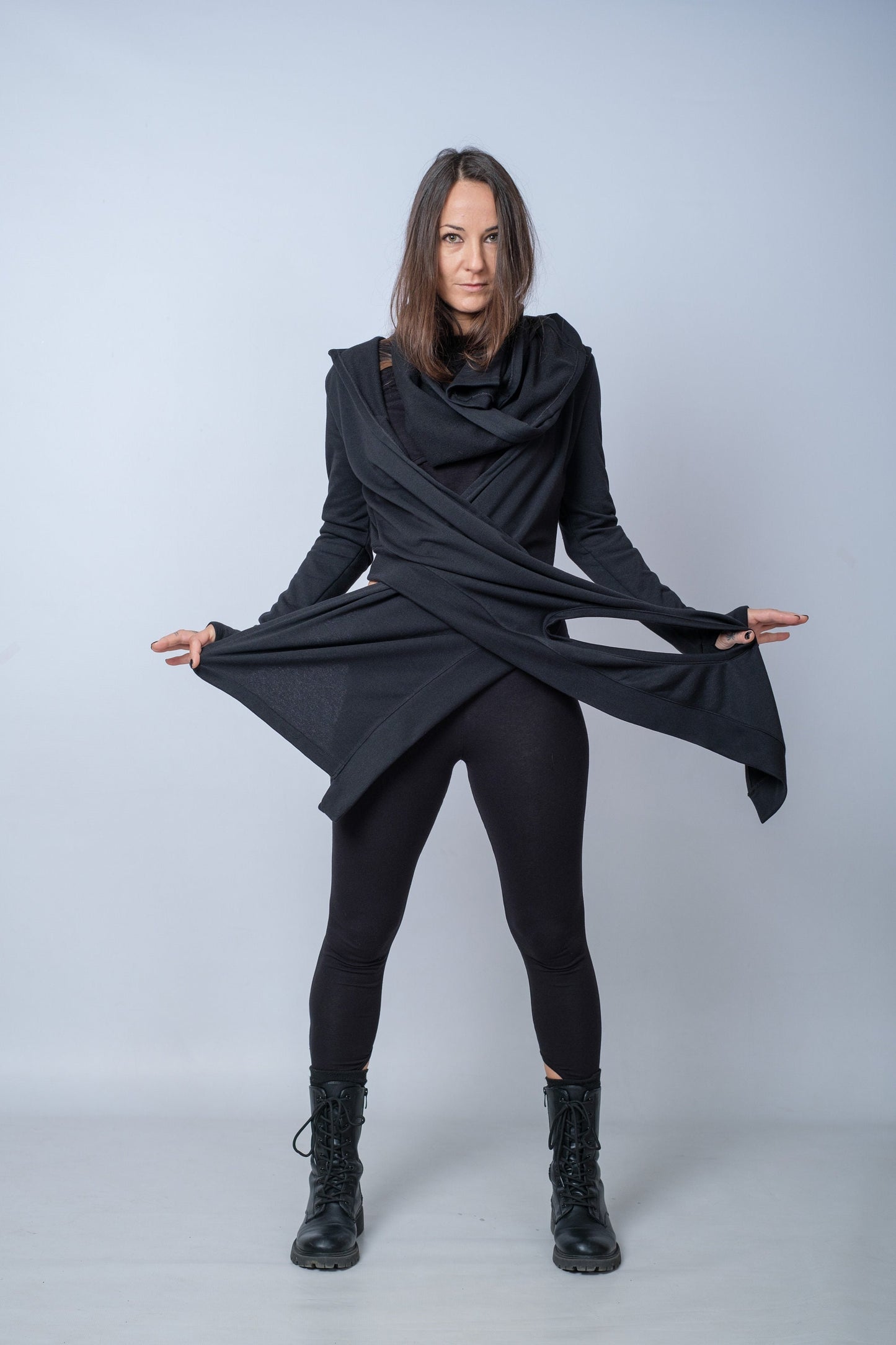 New Asymmetric Multi Functional Cardigan