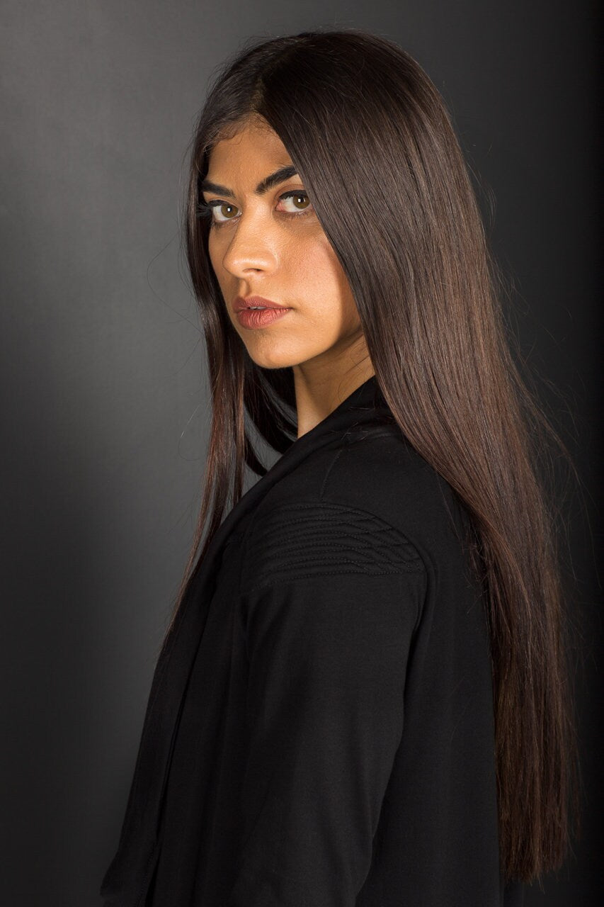 Asymmetric Cotton Cyberpunk Jacket