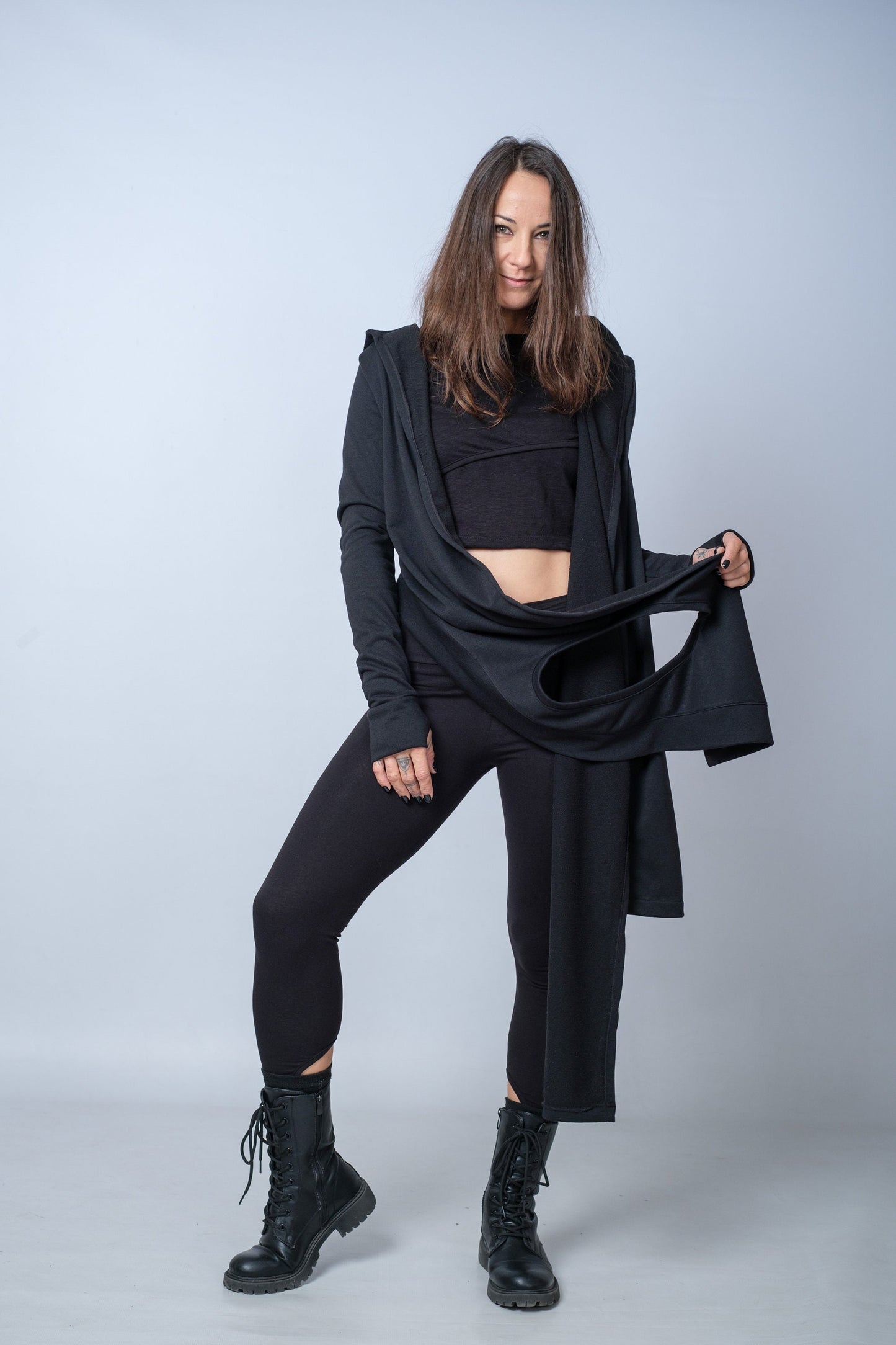 New Asymmetric Multi Functional Cardigan