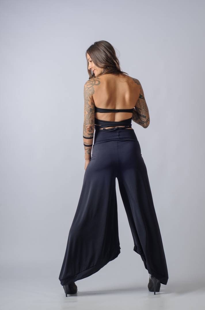 Extravagant High Waist Wide Leg Pants