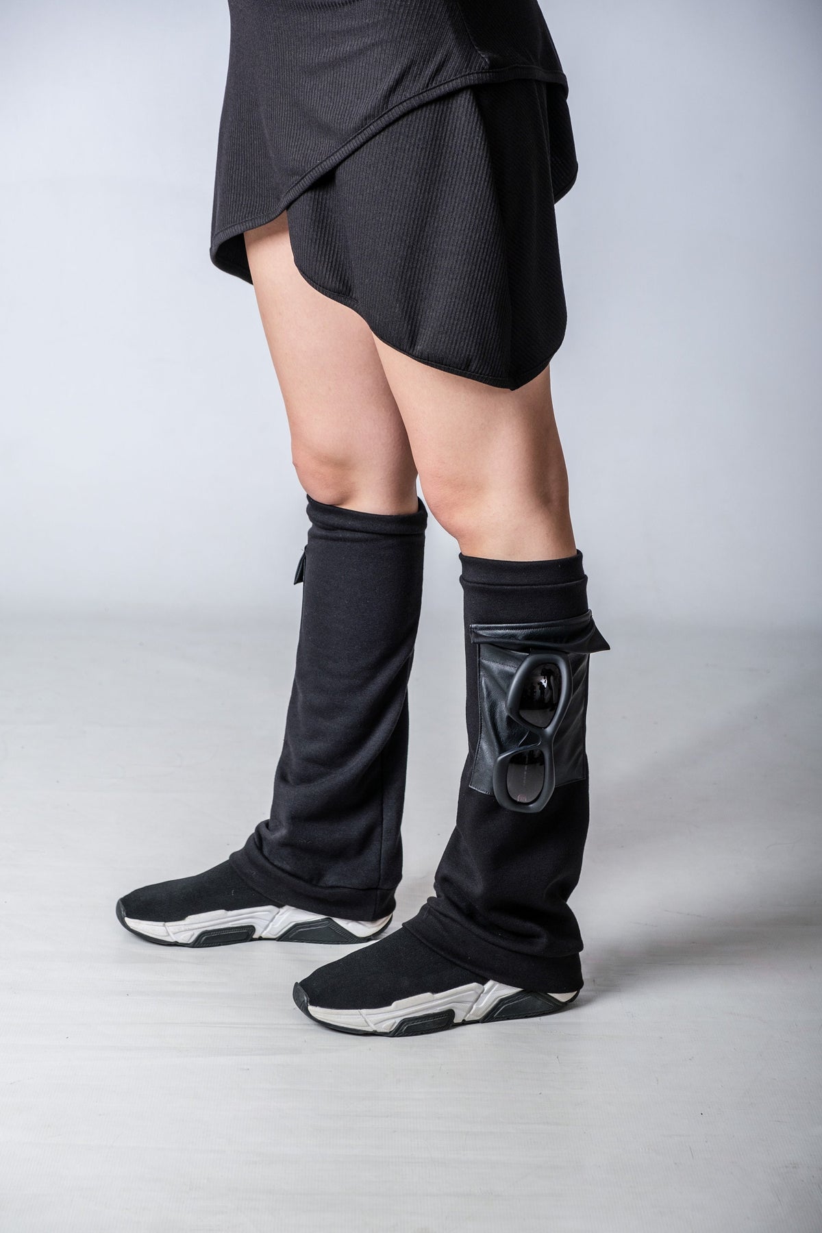 Black Boot Socks