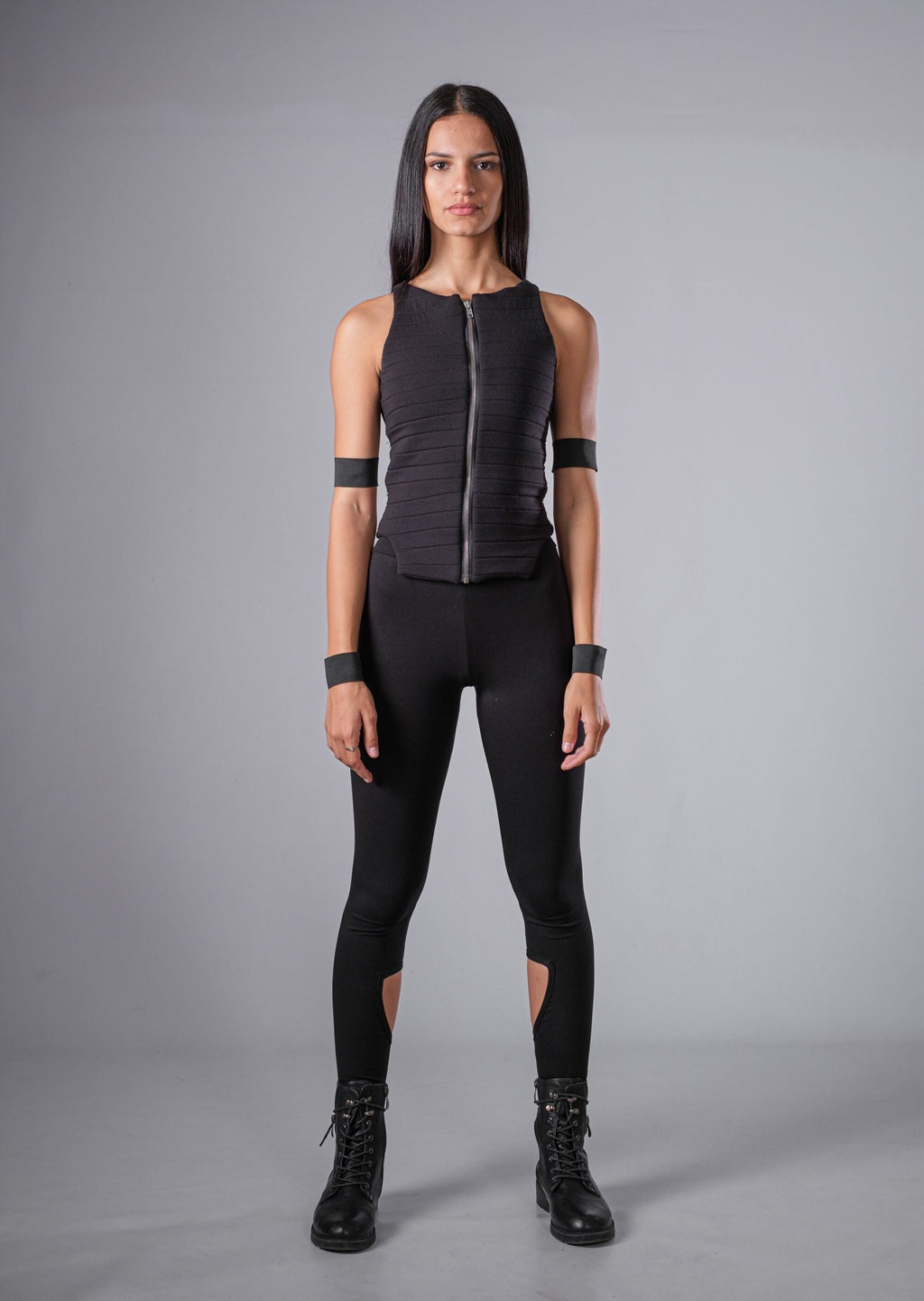 Futuristic Quilted Vest