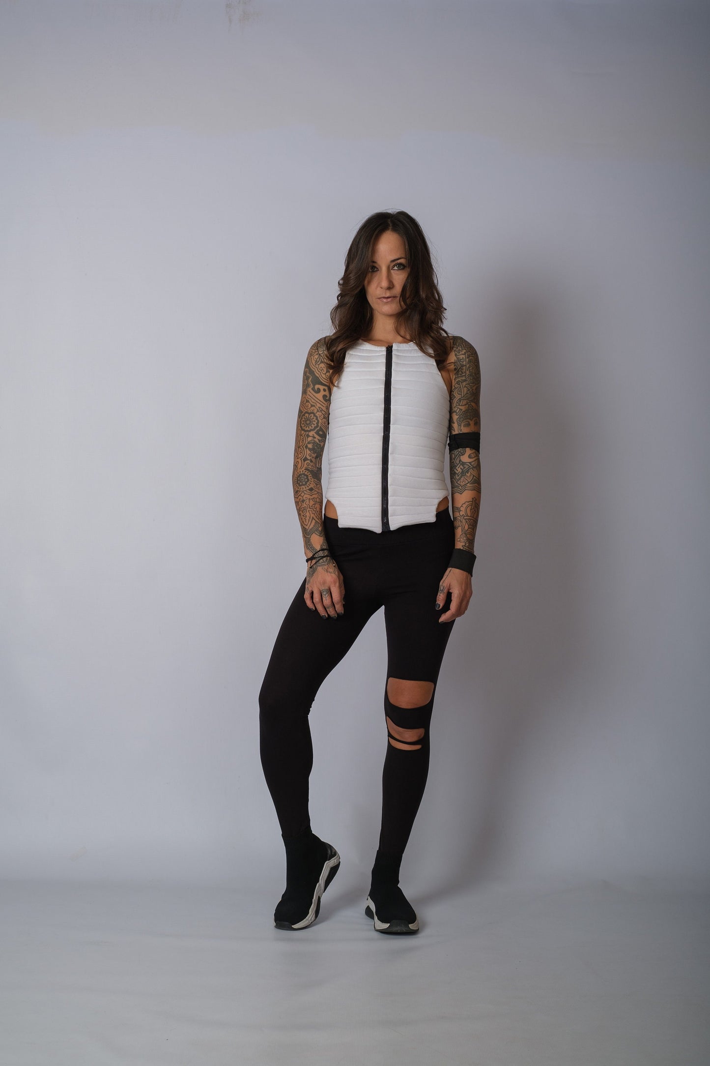 Futuristic Quilted Vest