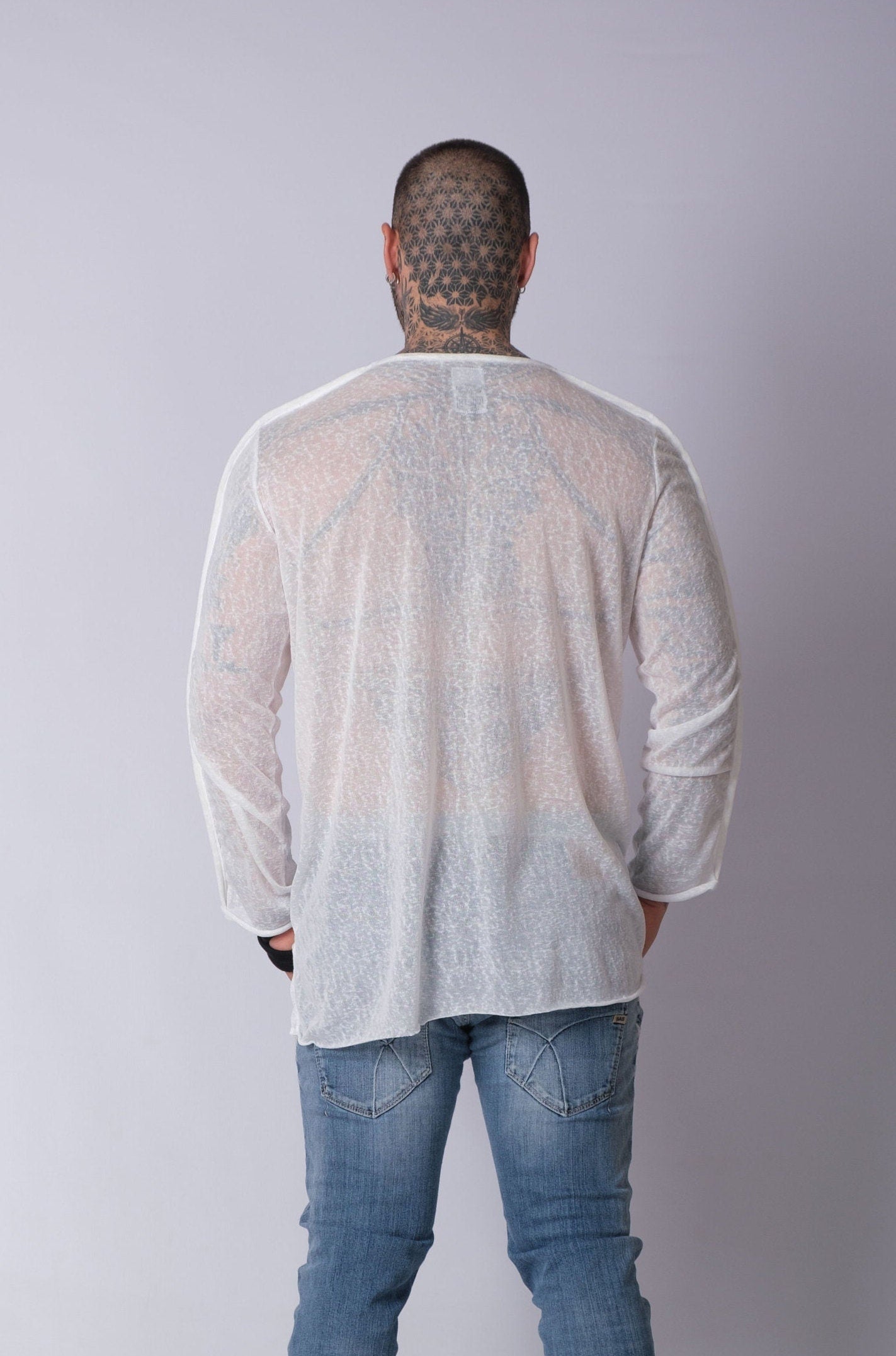 Men's Loose Long Sleeve Top