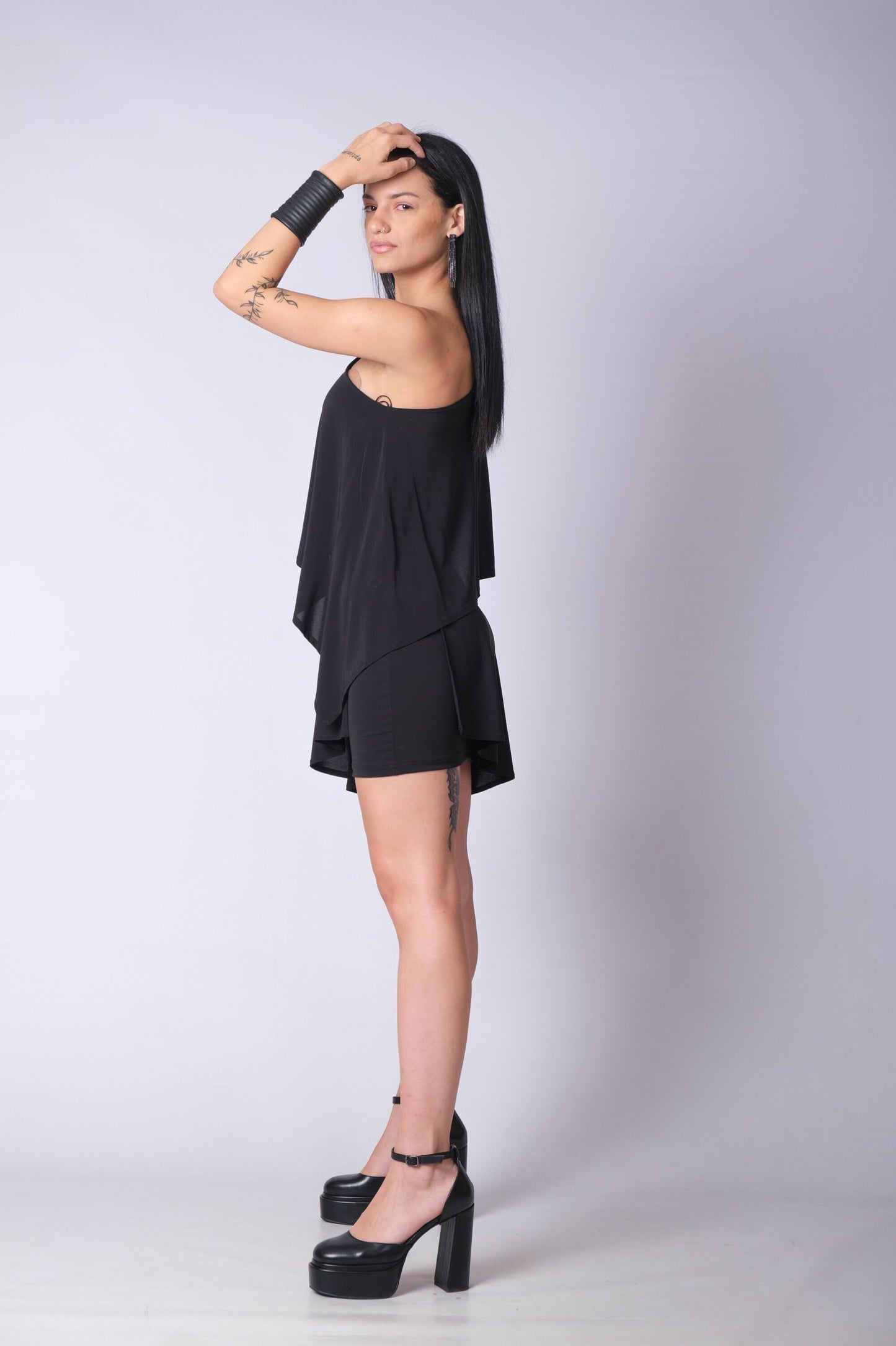 One Shoulder Mini Dress
