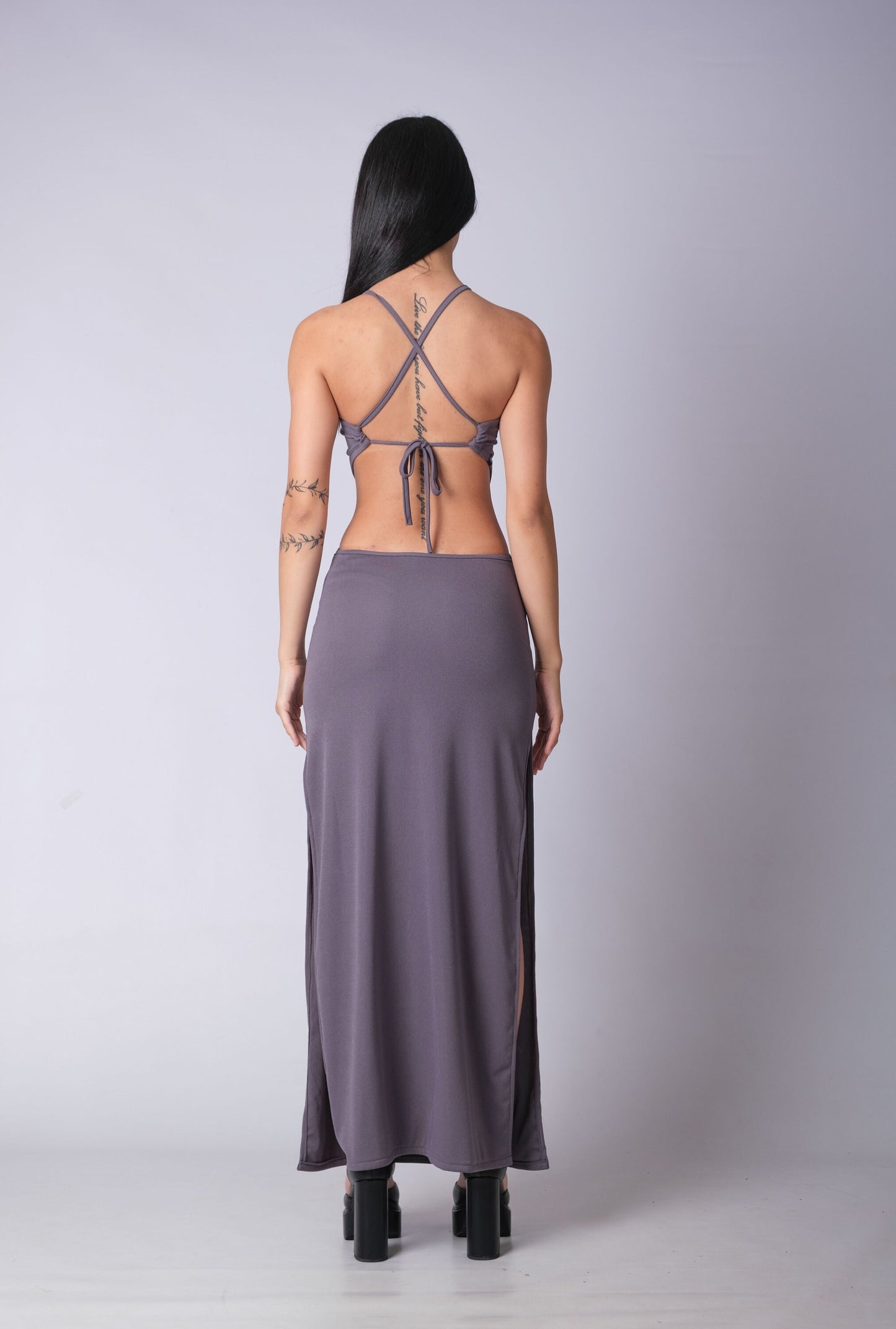 Backless Maxi Dress