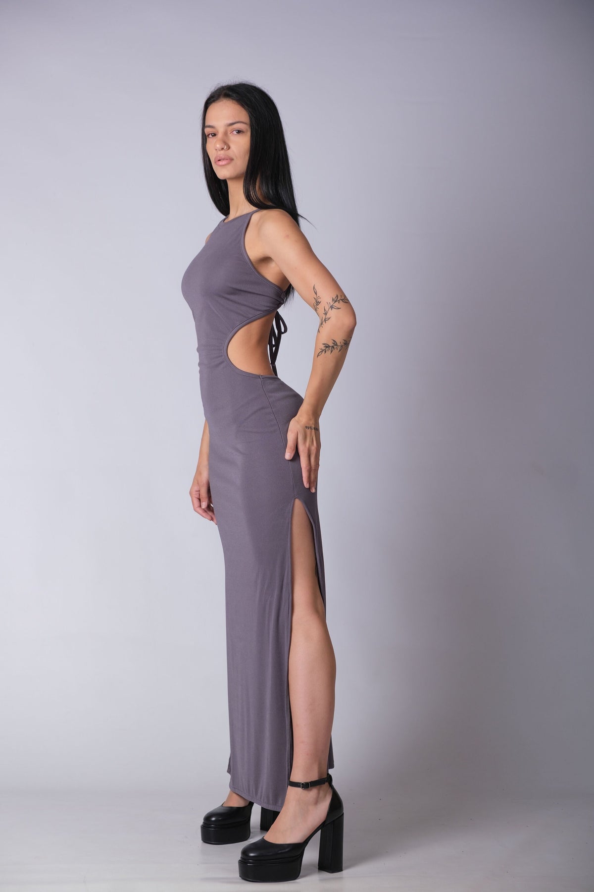 Backless Maxi Dress