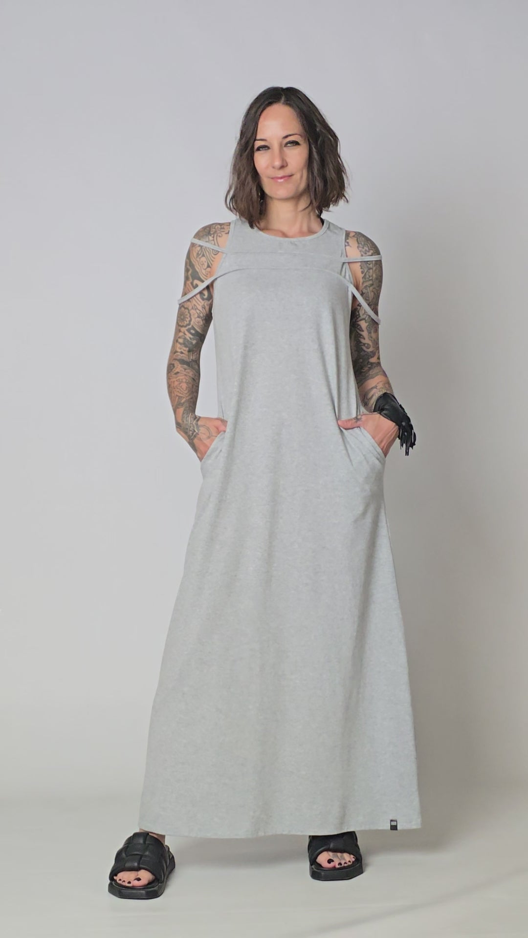 Silent Glam Drift Dress