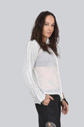 The Soft Armour Sheer Long Sleeve Top